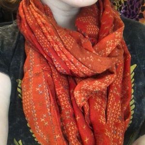 Orange scarf